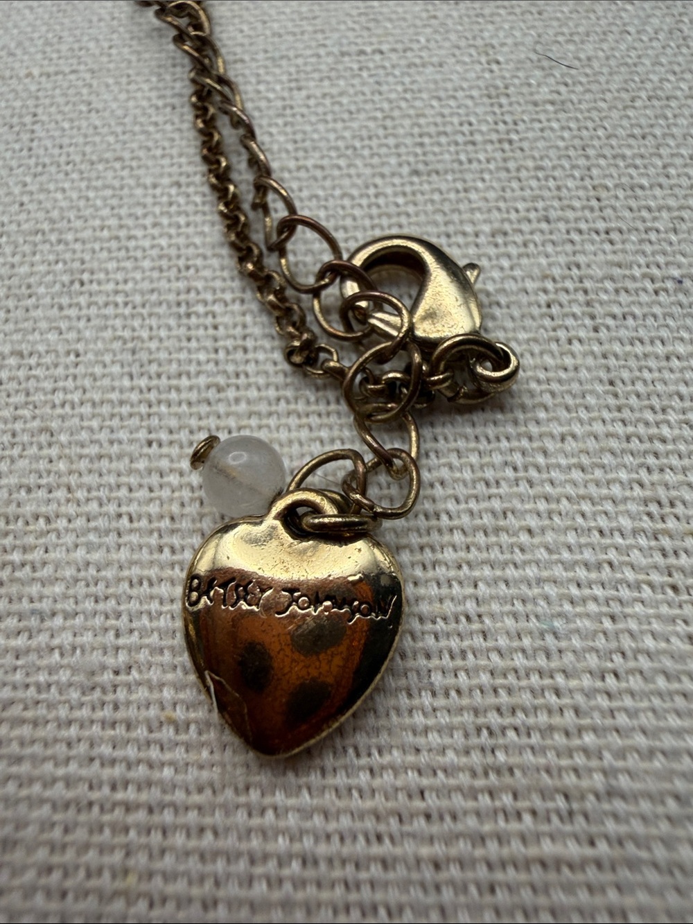 Betsey Johnson “Tortifly' Ladybug Pendant Necklace - Picture 2 of 8